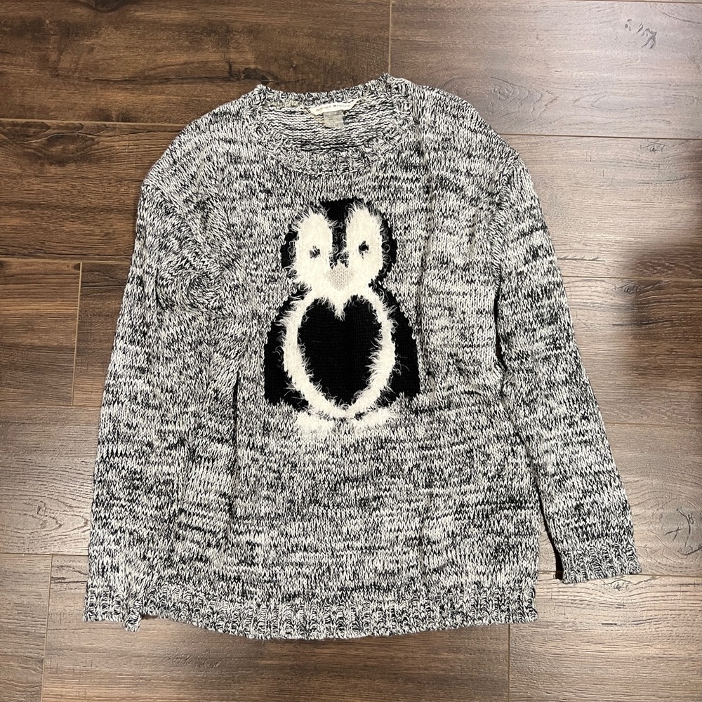 Bianca nygard penguin sweater dress salt and pepper